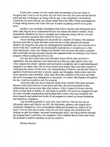 Click on testimonial to read the full size version.